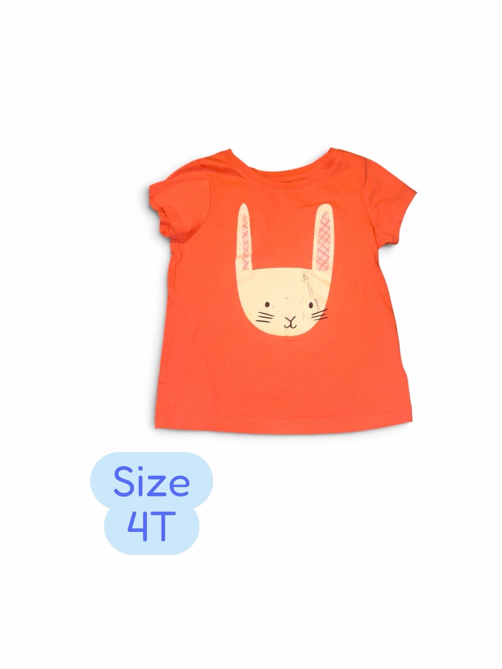 Kids Orange Bunny Graphic Tee - Cat & Jack